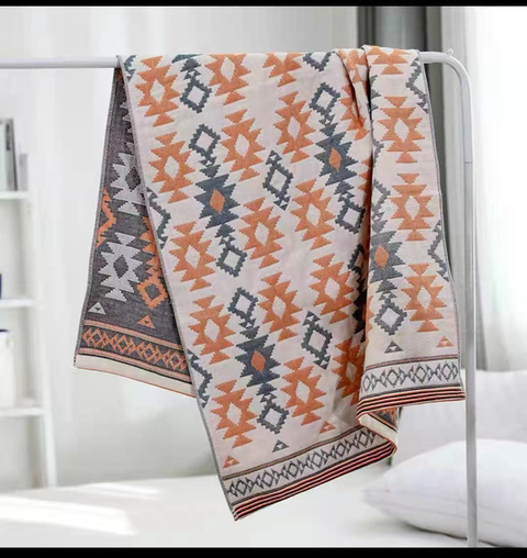 Premium Japanese style Fish Patterns - Navy Blue