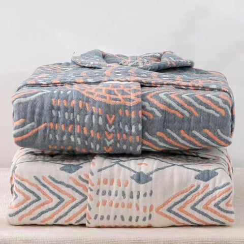 Cotton Bathrobe -Classic Bohemian Style Arrowhead Range