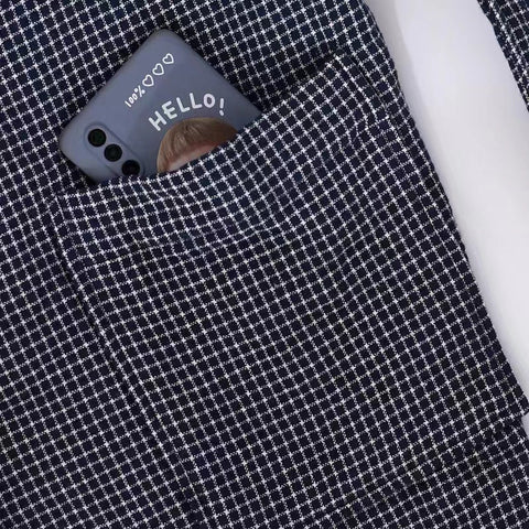 Luxury Bathrobe - Elegant Classic style Checks Range