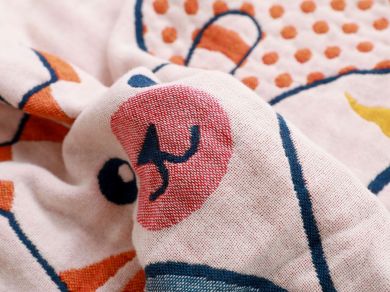 Cartoon style Range Blanket In LinLin