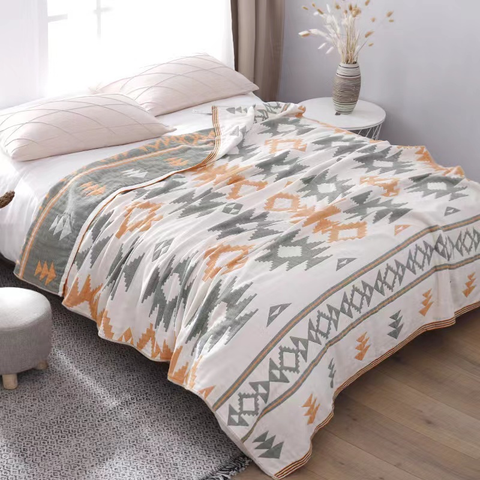 Japanese style Range In Fish Patterns Blanket