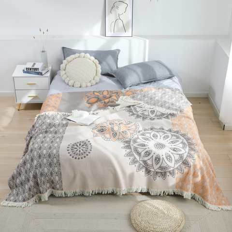 Bohemian "Mocha" Range Blanket