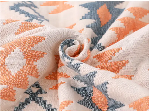 Premium Japanese style Fish Patterns - Navy Blue