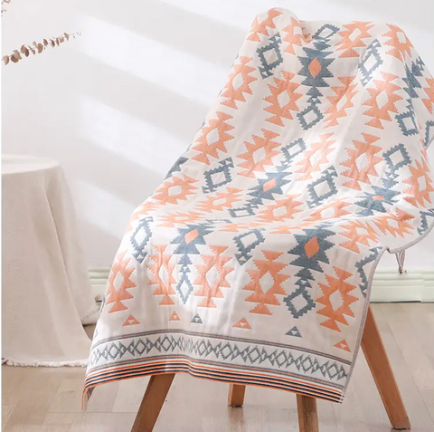 Premium Japanese style Fish Patterns - Navy Blue