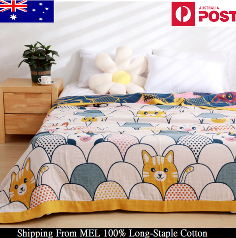 Cartoon style Range Blanket In LinLin