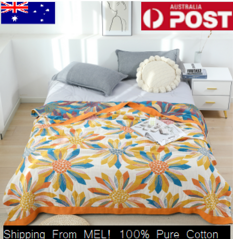 Post-Impressionism Style Range Blanket - Colorful