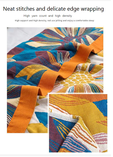 Post-Impressionism Style Range Blanket - Colorful