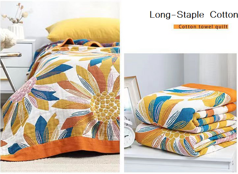 Post-Impressionism Style Range Blanket - Colorful